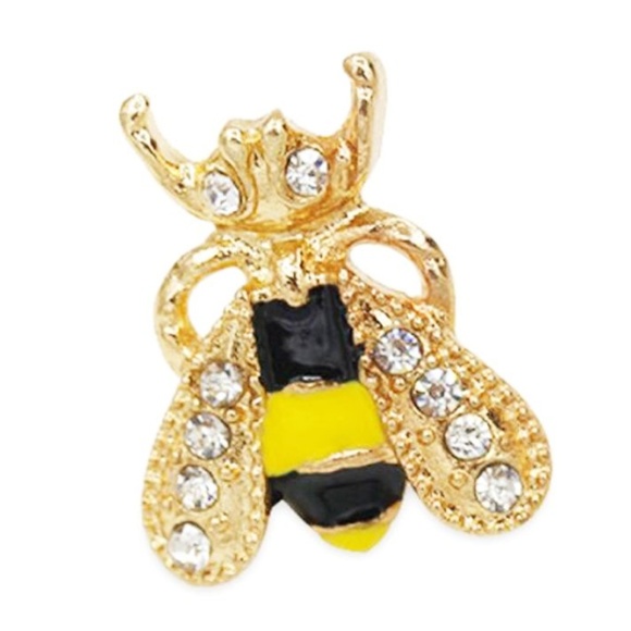 BUMBLE BEE EARRINGS - Picture 3 of 3